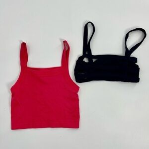 Urban Outfitters Out from Under Crop Top and Cage Sports Bra Bundle XS/ S